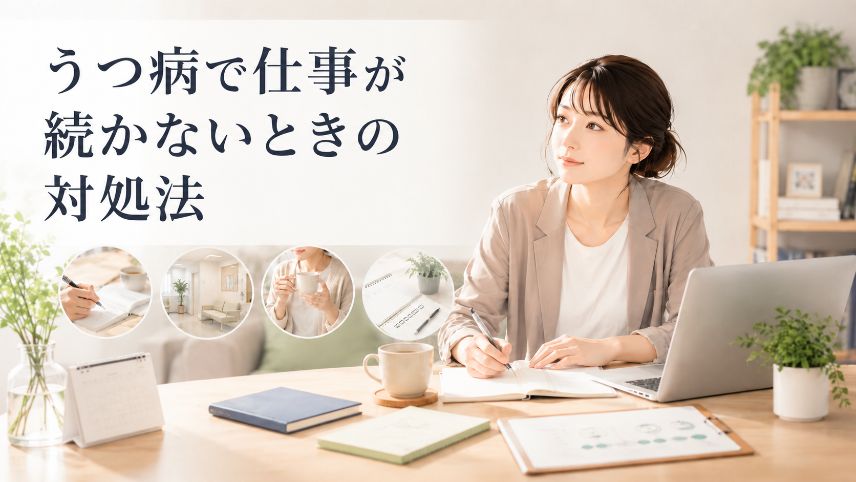 うつ病で仕事が続かない時の対処法